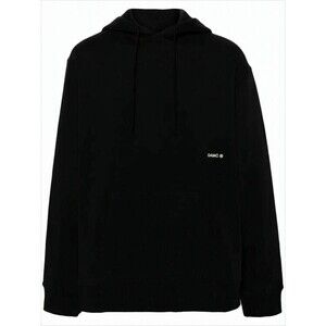 Oamc Relaxed-Fit Black Hoodie With Circular Graphic Design - NWT